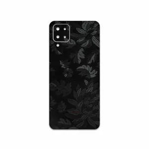 MAHOOT Black-Wildflower Cover Sticker for Samsung Galaxy M12