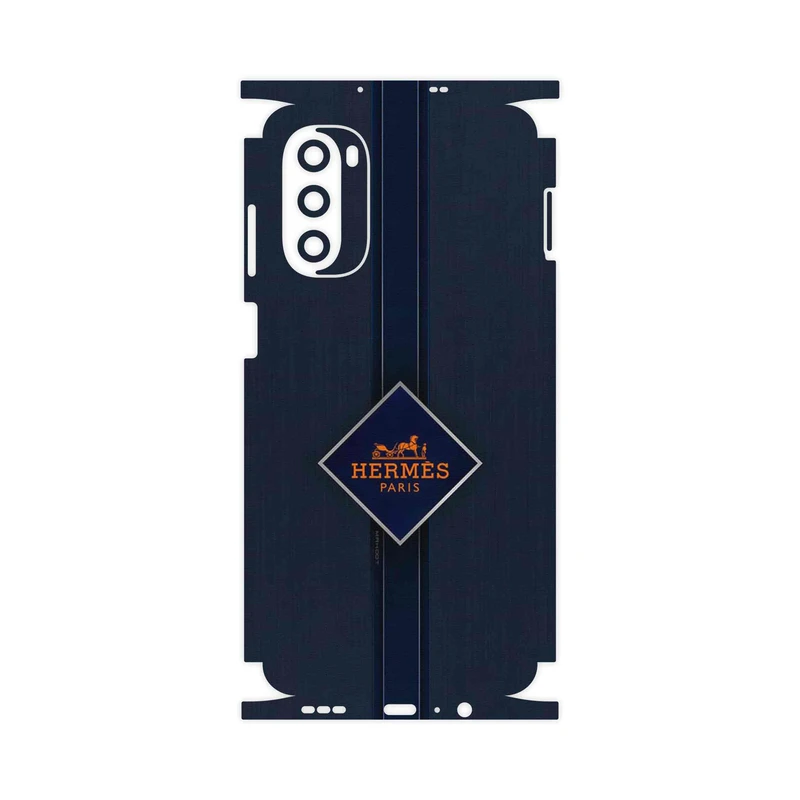 برچسب پوششی ماهوت مدل Hermes_Logo-FullSkin مناسب برای گوشی موبایل موتورولا Moto G52
