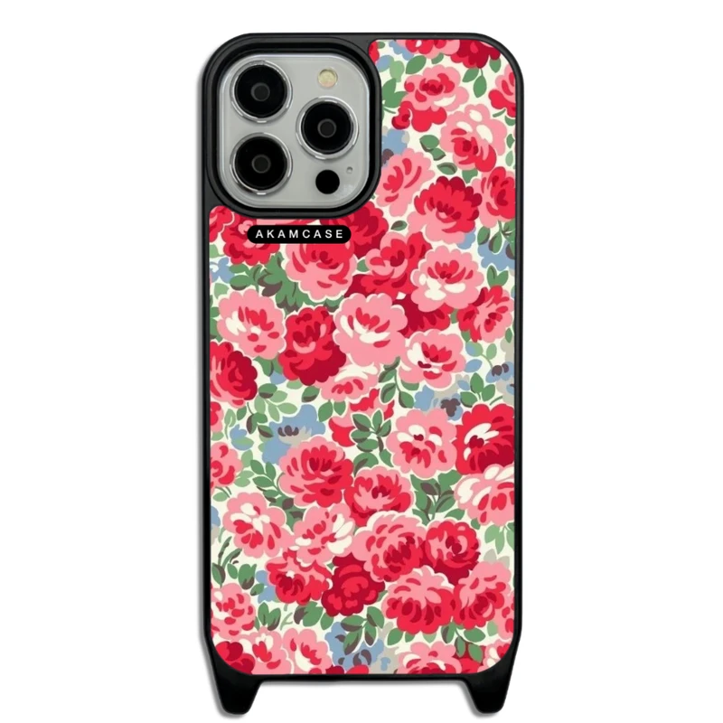 کاور آکام مدل AMC-WLA13PROMAX-FLOWERS13 مناسب برای گوشی موبایل اپل iPhone 13 Pro Max