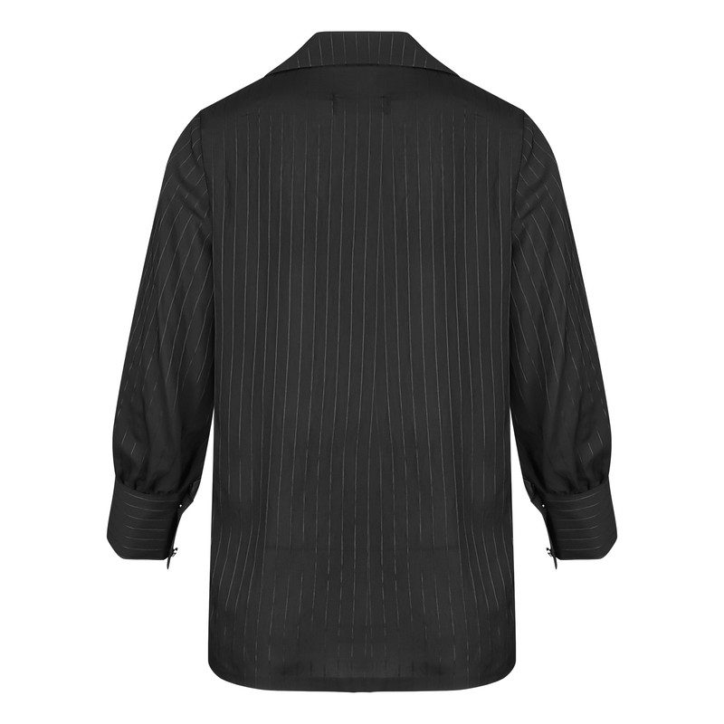 شومیز آستین بلند زنانه مدل ZB19 رنگ مشکی