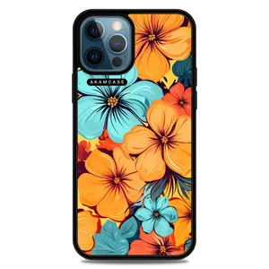 AKAM AMC-WA12PROMAX-FLOWERS-38 Cover For Apple iPhone 12 Pro Max