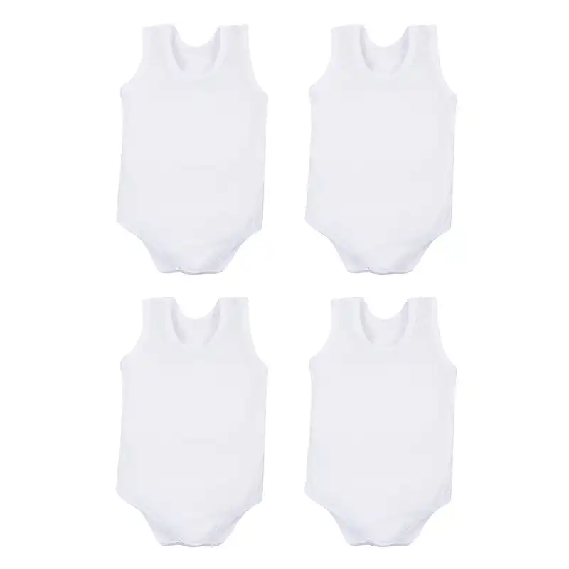 بادی نوزادی سپیدپوش کد 97450 مجموعه ی 4 عددی