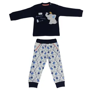 ست تی شرت و شلوار نوزادی مدل فیل کد 347