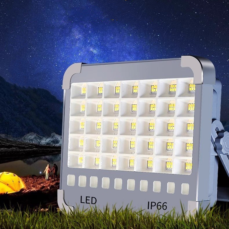 پروژکتور شارژی و خورشیدی مدل Amazom 300LED