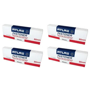 گیره پوشه اطلس مدل 17-7 بسته 200 عددی