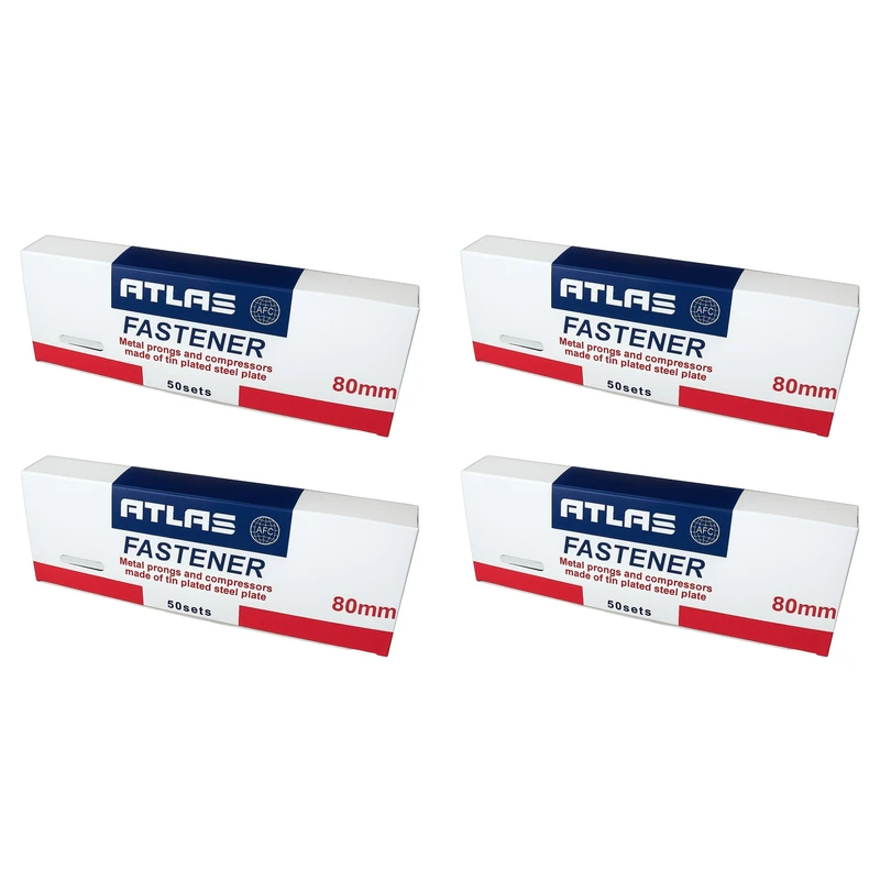 گیره پوشه اطلس مدل 17-7 بسته 200 عددی