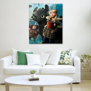 تابلو شاسی کودک مدل مربی اژدها کد 3