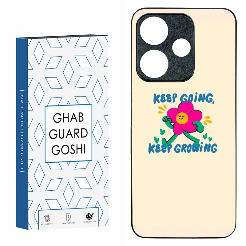 کاور قاب گارد گوشی طرح خوشحال کد TPU-248 مناسب برای گوشی موبایل شیائومی  REDMI 13  