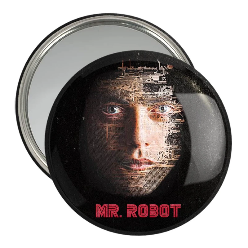 آینه جیبی خندالو مدل الیوت الدرسون سریال آقای ربات Mr.Robot  کد 10234
