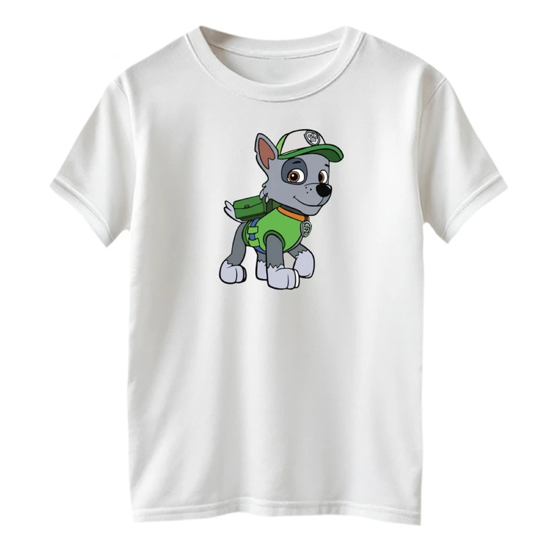 تی شرت آستین کوتاه بچگانه مدل سگ نگهبان کد 05