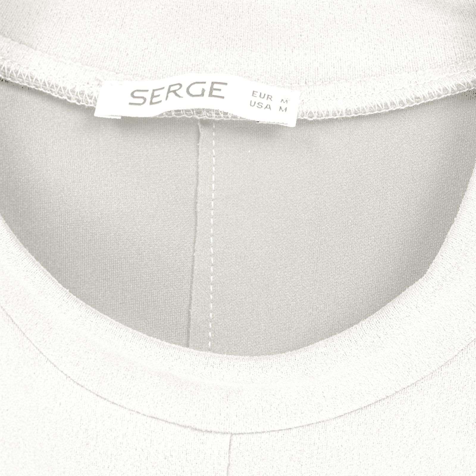 پیراهن یقه گرد زنانه سرژه مدل 206421 رنگ سفید -  - 4