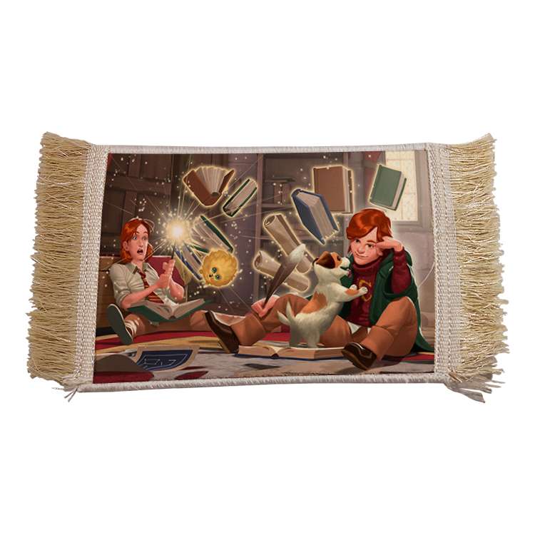 فرش ماشینی دیوارکوب مدل هری پاتر کد 3