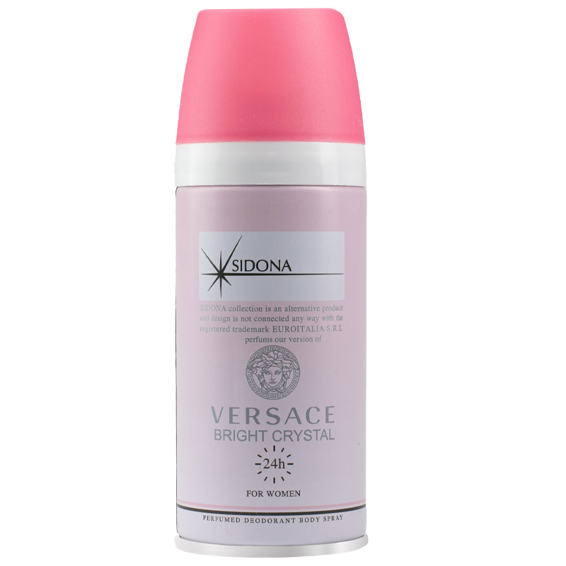 اسپری خوشبو کننده بدن زنانه سیدونا مدل Bright Crystal حجم 150 میلی لیتر