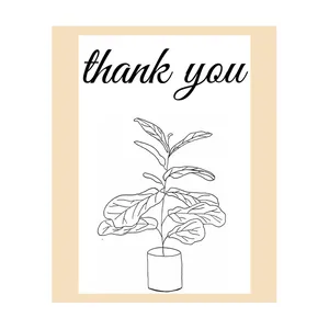  برچسب مدل تشکر آنلاین شاپ طرح GV3451 کد 018 مجموعه 50 عددی