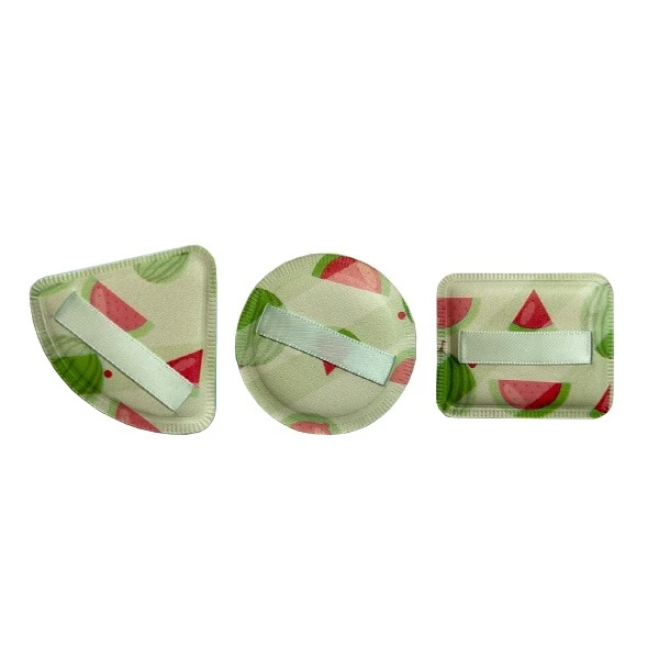 پد آرایشی کیس لاولی مدل Water Melon مجموعه 3 عددی