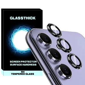 محافظ لنز دوربین گلستیک مدل Ring Metal مناسب برای گوشی موبایل سامسونگ Galaxy A24 4G