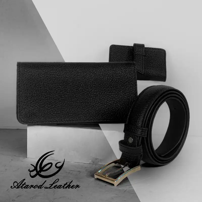 ست هدیه مردانه چرم عطارد مدل A18