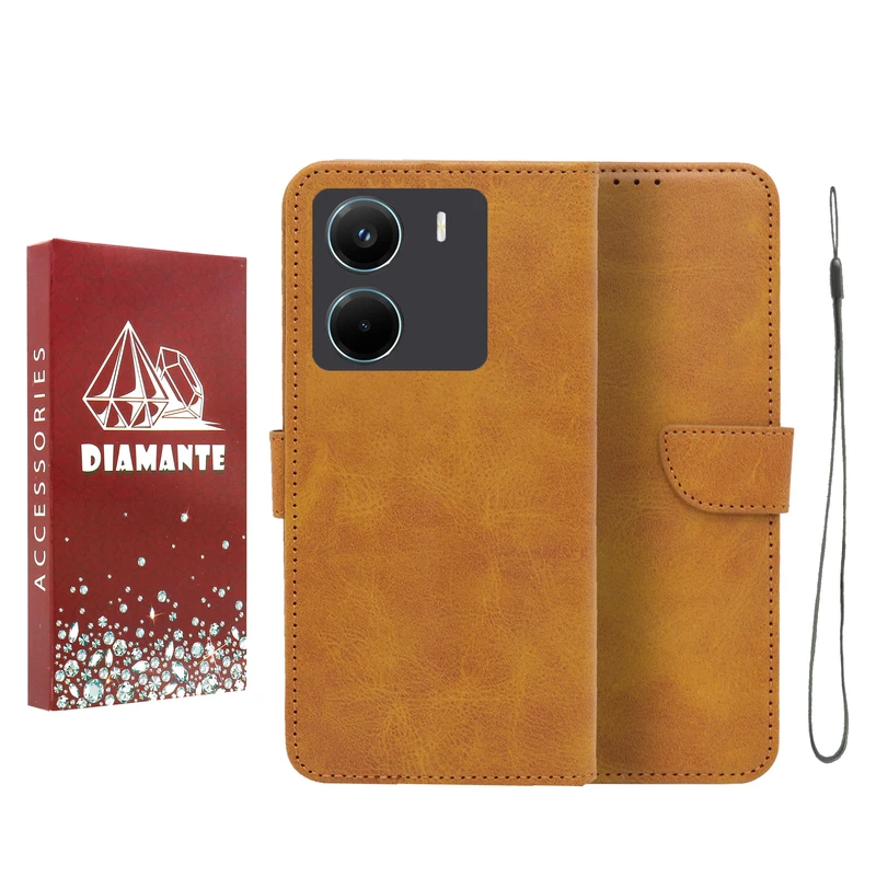 کیف کلاسوری دیامانته مدل Bandaviz Rd مناسب برای گوشی موبایل شیائومی Poco X7 Pro به همراه بند آویز