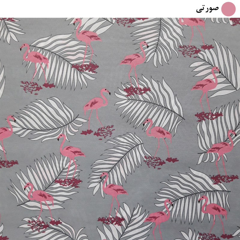 لحاف کرسی مدل فلامینگو کد F781 سایز 300x300 سانتی متر