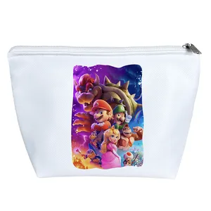 کیف لوازم آرایش دخترانه خندالو مدل سوپر ماریو کد 3460