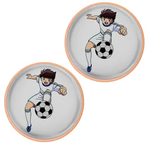 تراش مدل مخزن دار طرح انیمیشن فوتبالیست ها سوباسا کد S12902 بسته دو عددی