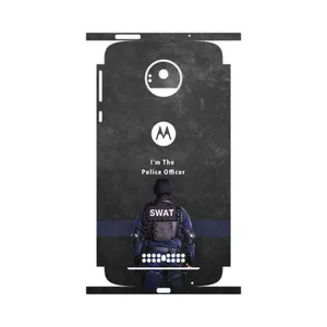 MAHOOT Police Officer-FullSkin Cover Sticker for Motorola Moto Z