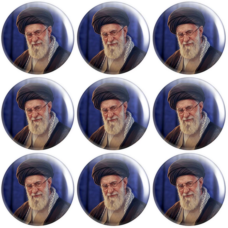 پیکسل طرح رهبر شهید امام خامنه‌ای کد 6 مجموعه 9 عددی