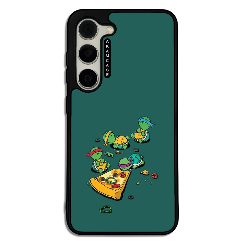 کاور آکام مدل AMC-WSGS23-NINJA TURTLES15 مناسب برای گوشی موبایل سامسونگ Galaxy S23
