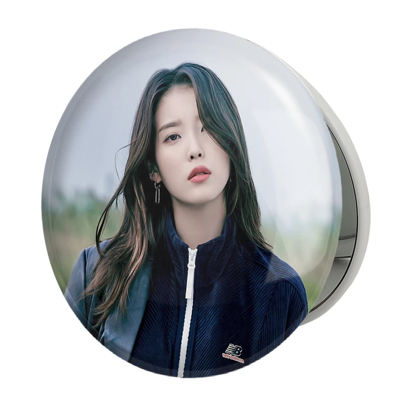 آینه جیبی خندالو طرح آیو IU مدل تاشو کد 19759 