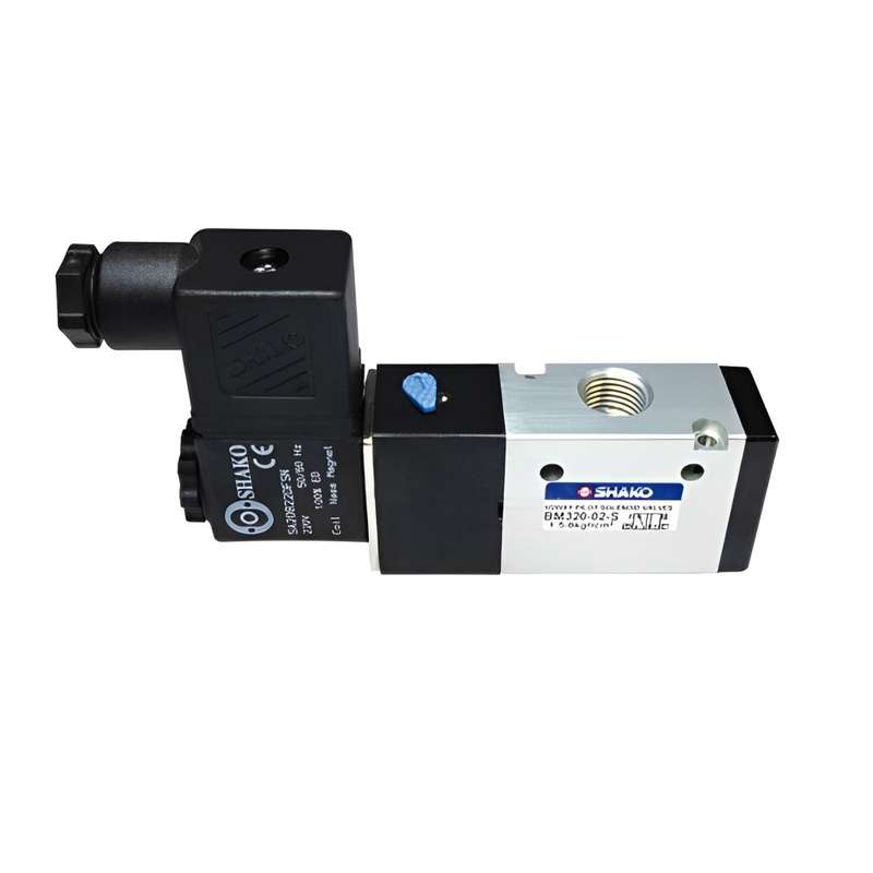شیر برقی پنوماتیک بادی شاکو مدل BM320-02-S 3-2 1/4 220V شیر برقی پنوماتیک بادی شاکو مدل BM320-02-S 3-2 1/4 220V