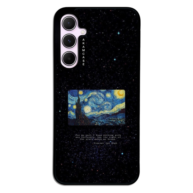 کاور آکام مدل AMC-WSGA35-VANGOGH-4 مناسب برای گوشی موبایل سامسونگ Galaxy A35