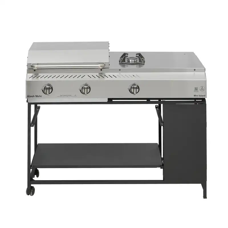 باربیکیو آتش‌ مهر مدل مینی آیلند ۱۰۰