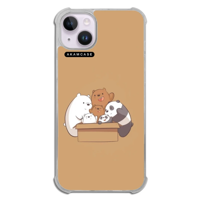 کاور آکام مدل AMCWTA14PLUS-BARE BEAR16 مناسب برای گوشی موبایل اپل iPhone 14 Plus