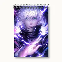 دفتر یادداشت 50 برگ خندالو مدل گوجو ساتورو انیمه جوجوتسو کایزن کد F1652