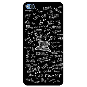 Megafone Social Media 1898 Cover For Xiaomi Redmi Go