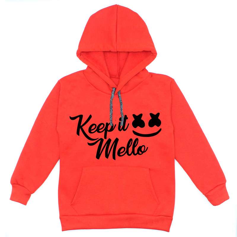 هودی پسرانه مدل F37 Keep رنگ قرمز