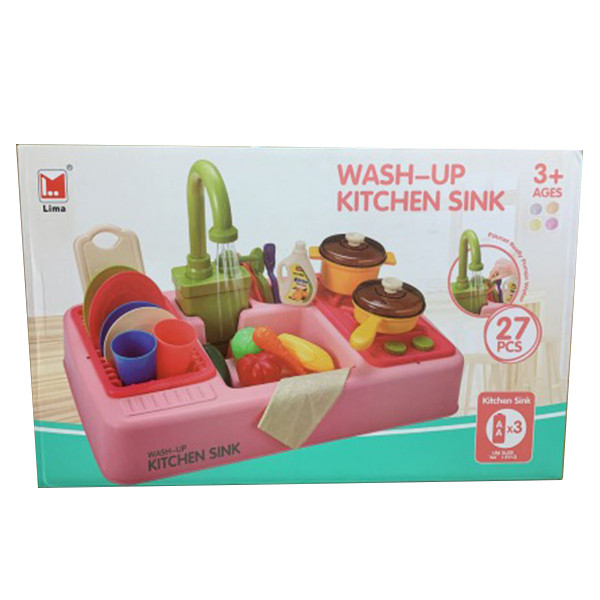 ست اسباب بازی سینک ظرفشویی و گاز مدل 9917