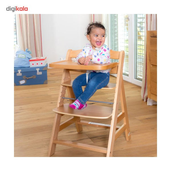 صندلی غذاخوری چوبی هاوک مدل GammaNatural