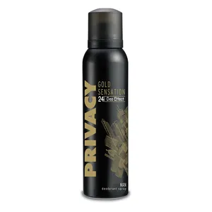 اسپری ضد تعریق مردانه پرایوسی مدل Gold Sensation حجم 150 میلی لیتر