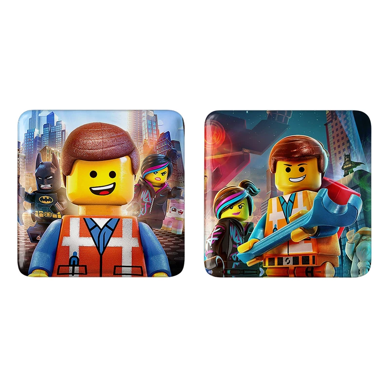 مگنت خندالو مدل انیمیشن LEGO کد 37633764 مجموعه 2 عددی