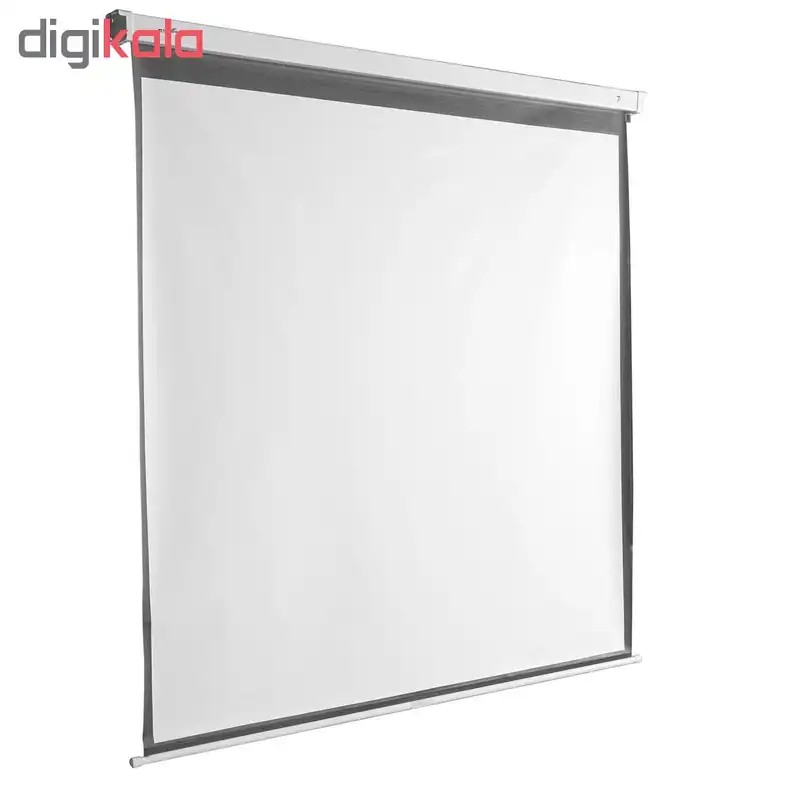 پرده نمایش سقفی دستی اسکوپ مدل TP300 D سایز 300*300 سانتی متری