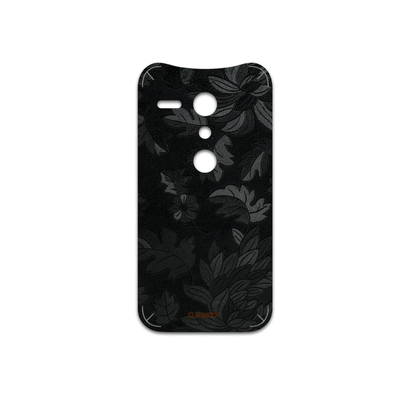 برچسب پوششی ماهوت مدل Black-Wildflower مناسب برای گوشی موبایل موتورولا Moto G