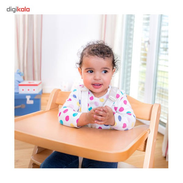 صندلی غذاخوری چوبی هاوک مدل GammaNatural