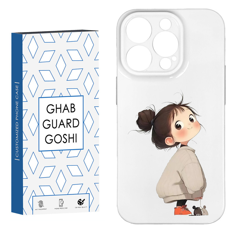 کاور قاب گارد گوشی طرح فانتزی دختر ملوس  کد HARD-010   مناسب برای گوشی موبایل اپل IPHONE 14 PRO MAX