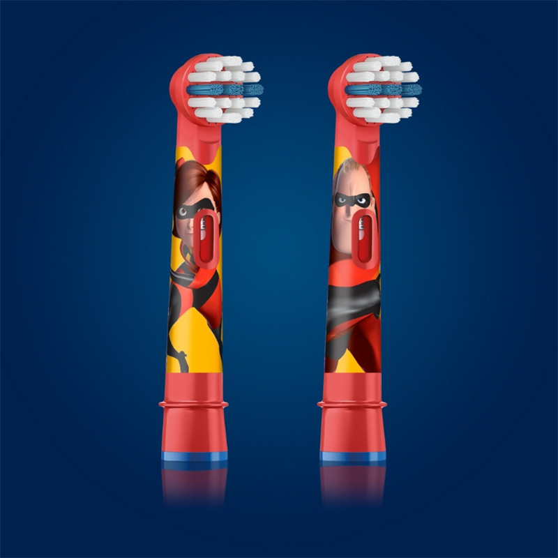 سری یدک مسواک برقی اورال-بی مدل INCREDIBLES 2 بسته 2 عددی