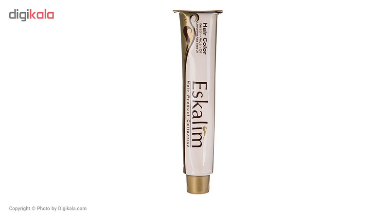 رنگ مو اسکالیم مدل Keratin Argan Oil شماره 7.0