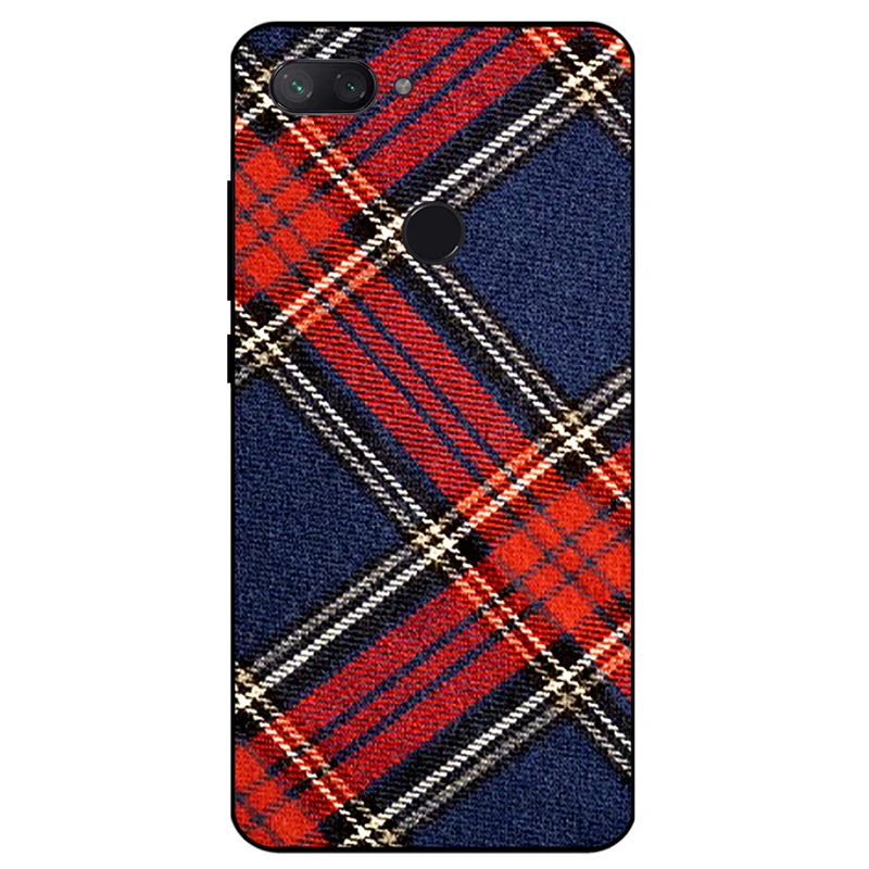 کاور مگافون طرح بافت مدل 8103 مناسب برای گوشی موبایل شیائومی Mi 8 Lite       