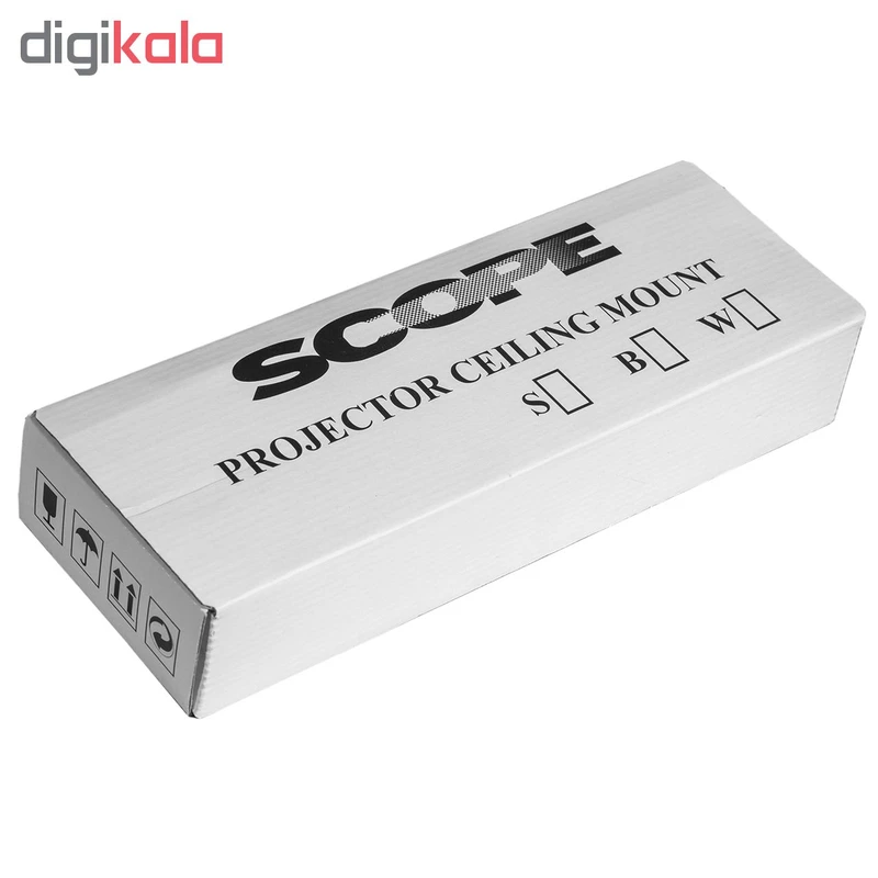 عکس شماره 4 : پایه سقفی ویدئو پروژکتور اسکوپ مدل tp4365 s