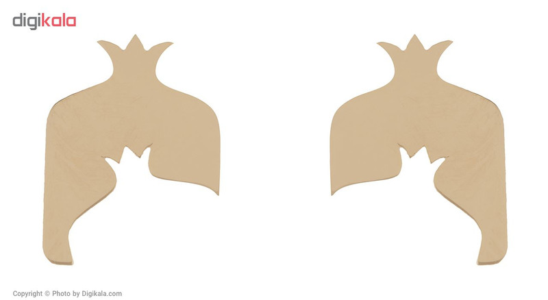 نیم ست طلا 18 عیار زنانه مایا ماهک مدل MS0384