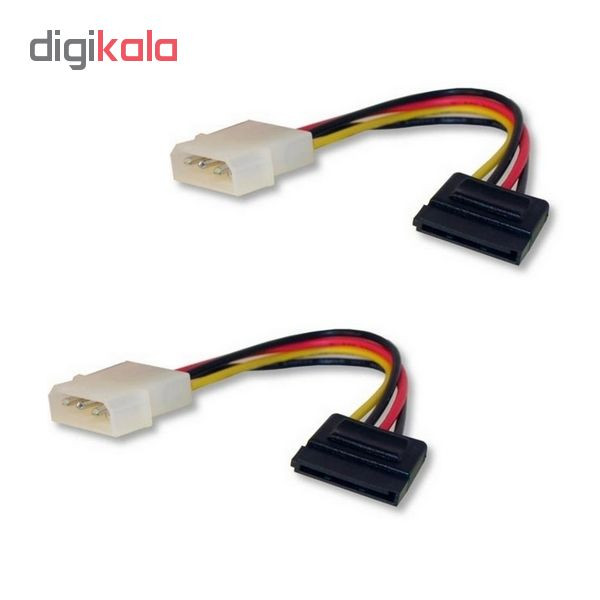 کابل تبدیل برق 4 پین مدل 02 بسته 2 عددی 1